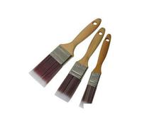 Silverline Synthetic Brush Set 3pce 3pce Decorating DIY Tool