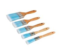 Silverline 282408 Synthetic Brush Set 5Pce 19 25 40 50 & 75Mm Each 1