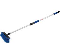 Silverline Telescopic Car Cleaning Brush 1.07 - 1.76m (719788), silver