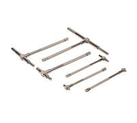 Silverline Telescopic Gauge Set 6pce 8 - 150mm - 675092 8 - set telescopic gauge silverline 6pce 675092 8 150mm 8150mm