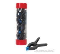 Silverline Spring Clamp Set 22pce 25 & 19mm - 620284 25mm Woodwork - spring clamp set silverline 22pce 19mm 620284 25 25mm woodwork