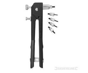 Silverline Threaded RivNut Insert Tool 4, 5, 6 & 8mm Threaded Inserts 633942