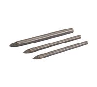 Silverline Tile & Glass Drill Bit Set 3Pce - 5, 6 & 8mm
