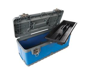 Silverline Tool Box 18" Chest Bag & Removable Tray 470X220X210mm 386076