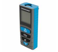 Silverline Tools 727787 Laser Distance Meter 40m, Blue