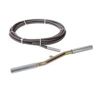 Silverline Tools 966815 Drain Auger with Sliding Crank Handle 4.75m, Grey