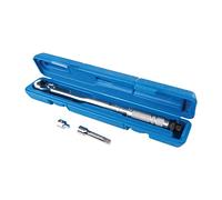 Silverline Torque Wrench - 20-110 Nm Range, 3/8" Drive Adjustable Torque Tool, Silver Finish (962219)