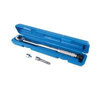 Silverline Torque Wrench - 20-110 Nm Range, 3/8" Drive Adjustable Torque Tool, Silver Finish (962219)