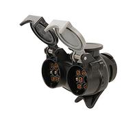 Silverline Twin Plug to Socket Towing Adaptor