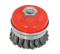 Silverline Twist Knot Steel Crimp Cup
