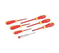 Silverline VDE Soft-Grip Electricians Screwdriver Set 7pce (928227)