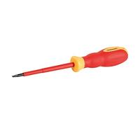 Silverline VDE Soft-Grip Electricians Screwdriver Slotted 0.8 x 4 x 100mm (716610)