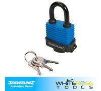 Silverline Weather-Resistant Padlock 48mm 196551