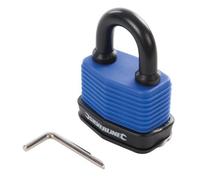 Silverline Weatherproof Combination Padlock - 50mm