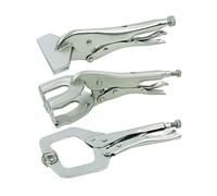 Silverline Welding Clamp Set 3 Pce Sliver - 245017