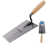 Silverline Wooden Handle 180mm Bucket Bricklaying Trowel Cement Brick 7"