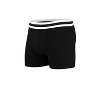 SILVERLINING E M F Blocking Underwear for Men - Boxer Brief with Anti Odor Silver Fabric, No Ride Up Legs | Faraday Shielding, Black, XL