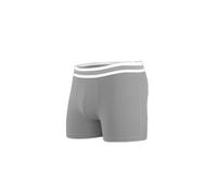SILVERLINING E M F Blocking Underwear for Men - Boxer Brief with Anti Odor Silver Fabric, No Ride Up Legs | Faraday Shielding, Grey, M