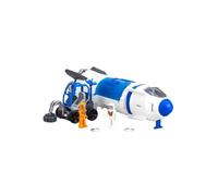 Silverlit Astropod Deluxe, Buildable STEM Space Rocket Toy, Real Vapour Effects, Lights and Sounds, Real Metal Detector with Astronaut, For Children Ages 6+