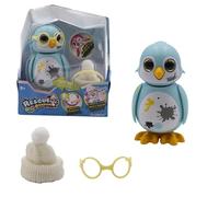 Silverlit E8SA2Qm349 Interactive Mini Penguin with 10+ Modes and Interactions + 3 Zeb Ear Parts Sound and Light Effects Learning Experience AAA Batteries Included from 5 Years