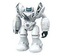 Silverlit Robo Blast, Large Interactive Robot, Shoots Darts from Fist, 34cm Tall, Programme up to 20 Steps, Dances, Plays Music, LED Face, Robots for Kids 5-14 years, Best RC Toy Robot