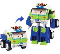 Silverlit - Robocar Poli - Keaton - 2-in-1 transformable vehicle figure - Movable robot - 10 cm - From 3 years old