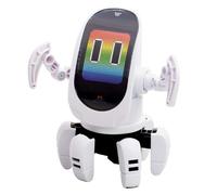 SilverLit YCOO Octobot - Interactive Kids Robot Toy with 6 Legs, LED Face, 15 Programmable Steps, 360° Movement, Light & Music Show, Perfect Educational Gift for Kids, Suitable for Ages 5+