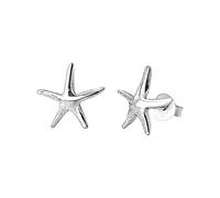 Silverly 925 Sterling Silver Starfish Stud Earrings for Women - Small Dainty Beach-Inspired Jewellery - Hypoallergenic Mermaid Studs - Star Shaped Design - Perfect Summer Gift