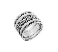 Silverly 925 Sterling Silver Thumb Rings for Women - Wide Celtic Men's Rings Rope Design - Barrel Braided Twist Thumb Ring - Engagement Rings for Her - Wedding Rings His and Hers