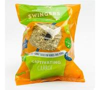 Silvermoor Swingers Captivating Carrot Grass Ball Treat x 2
