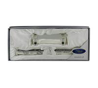 Silverplated Christening Day Certificate Holder/ New by LIME SHOP