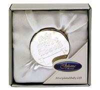 Silverplated First Tooth Box - Soft Box - NAP02374