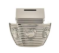 Bambino Noah's Ark Silver Plated Money Box 12.5cm x 11cm x 9cm