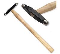 Silversmithing Small Embossing Hammer, Jewellers Texturing & Repoussé Hammer, Metal Forming, Ball Pein Hammer, Wooden Handle, PTL®