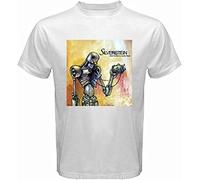 Silverstein When Broken is Easily Fixed Men's White Black T Shirt Mens