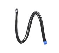 SilverStone SST-PP06B-PCIE55 - 55cm PCI-E 8pin(6+2) Sleeved PSU Cable, black