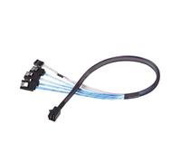 Silverstone 60cm SST-CPS05-RE 12Gb MiniSAS HD SFF-8643 to SATA 7pin+ S