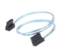 Silverstone CP11 SATA cable 3 m Black, Blue
