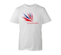 Silverstone Formula One Car T-Shirt F1 British Grand Event Unisex Kids Adult tee top(White, L)