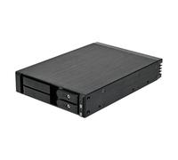 Silverstone FS202-3.5'' Device Bay to Two 2.5'' SAS/SATA Tray-Less Hot-Swap Slots, SST-FS202B-V2