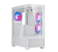 Silverstone Lucid 05, Exquisite ATX Case with Bold 270° Panoramic View, SST-LD05-W-ARGB (White)