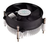 Silverstone SST-NT09-115X Nitrogon Low Profile CPU Cooler, 92mm PWM Fan, Alu Fin