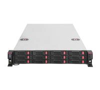 SilverStone Technology RM22-312, rackmount storage chassis, 2U, 12-bay 2.5" / 3.5" HDD/SSD, Mini-SAS HD SFF-8643 12 Gb/s, SST-RM22-312