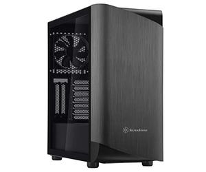 Silverstone SETA A1 Midi Tower Noir, Titane
