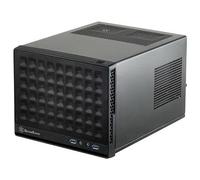 SilverStone SST-SG13B - Sugo Mini-ITX Compact Computer Cube Case, Mesh Front Panel, black