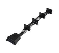 SilverStone SST-CP06 - One to Four SATA Connectors Adapter Cable, two 2200µF capacitors