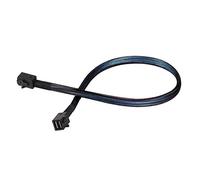 SilverStone SST-CPS04 - Internal Mini SAS HD SFF8643 to SFF8643 Thick Shielded Cable, 0.5M