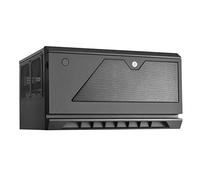 SilverStone SST-CS381 - Case Storage ATX Midi Tower Computer Case, black internal, support 8x 3.5" or 2.5" Hot-Swap HDD Bays, lockable front door, black