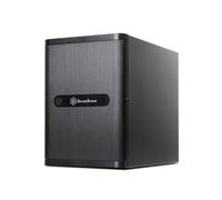 SilverStone SST-DS380 - Case Storage Mini-ITX Computer Case, support 8x 3.5" or 2.5" Hot-Swap HDD Bays, lockable front door, black