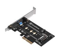 SilverStone SST-ECM21-E - SuperSpeed PCI-E Express Card x4 to M.2 (NGFF), screwless design, supports PCI-E Gen. 4
